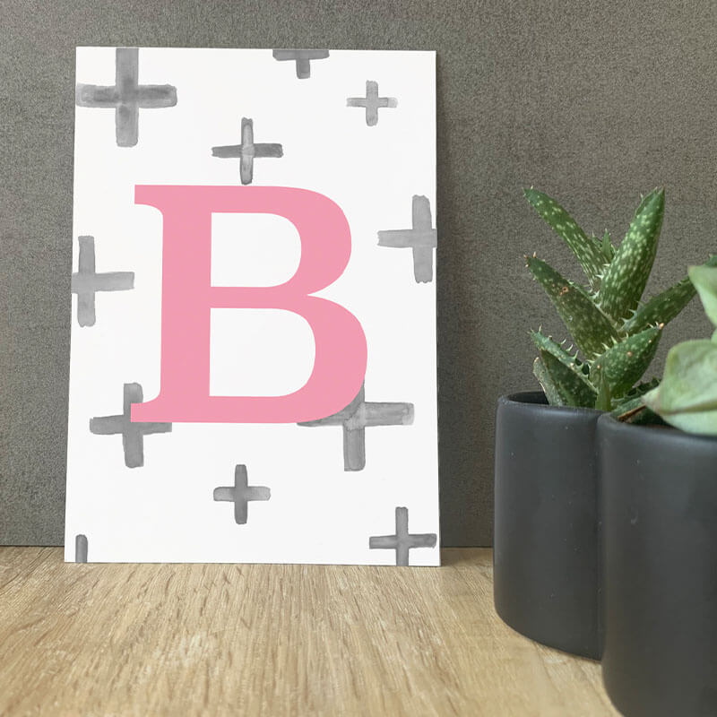 Postkarte "B"